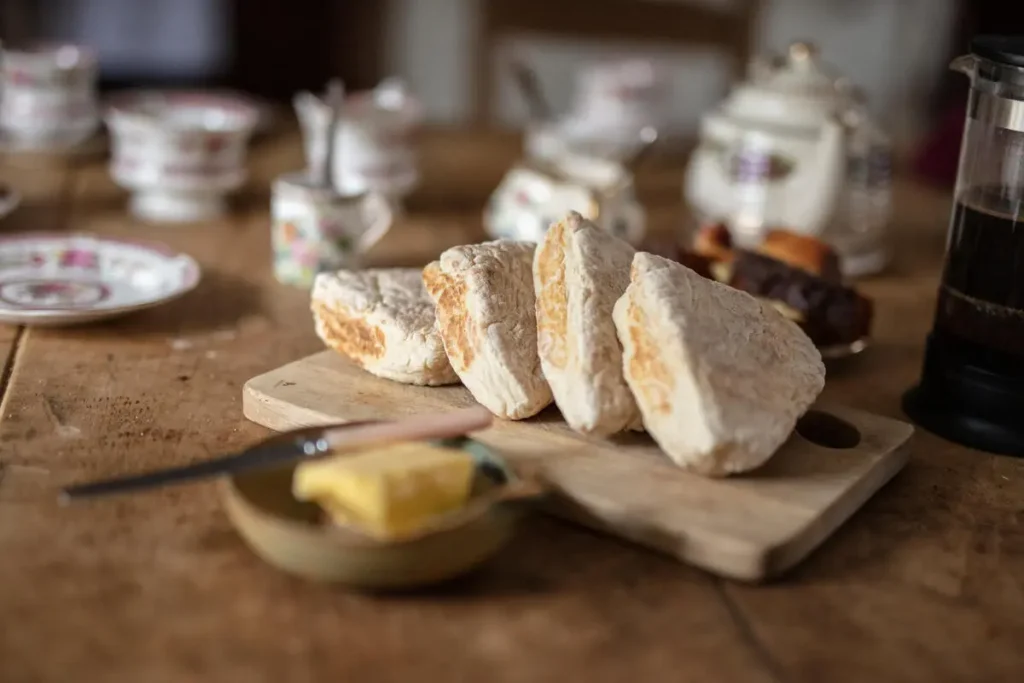 Canoe and Cake, freshly home-made soda bread (Tracey's Farmhouse Kitchen) Strangford Lough, Co. Down